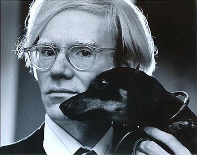 andy warhol_and_his dachshund